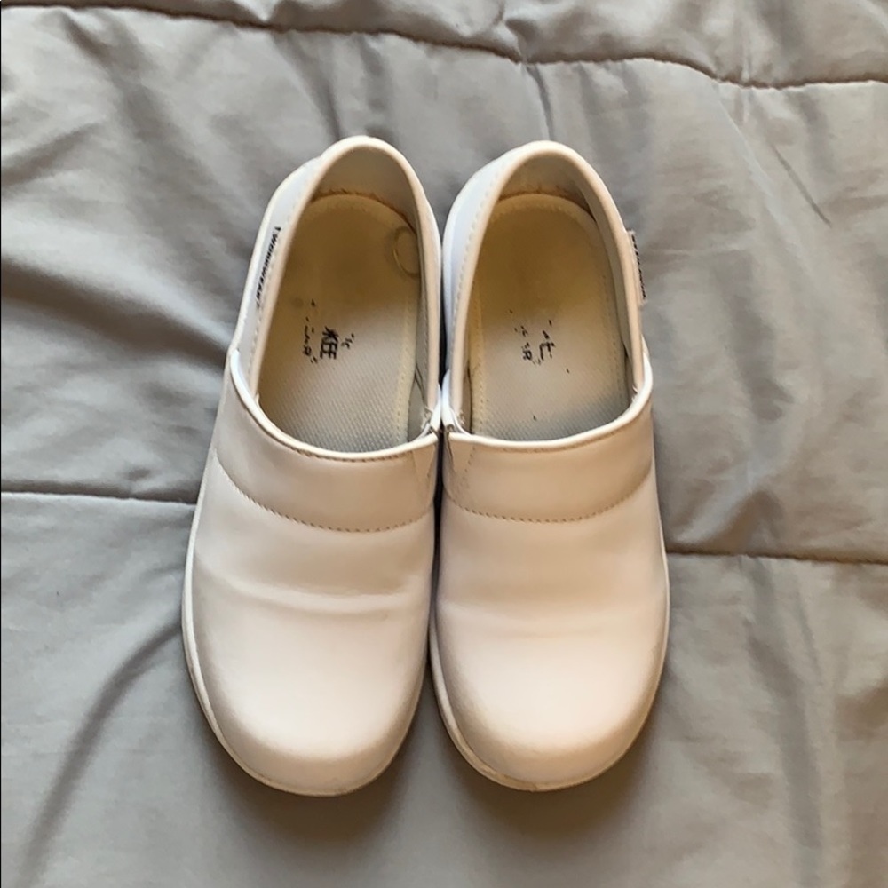 White nurse shoes